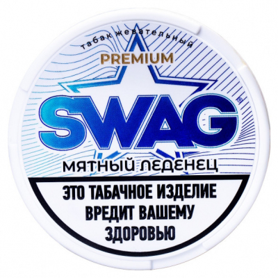 Купить Жевательный табак Swag Classic "Мятный леденец" Жевательный табак Swag Classic "Мятный леденец"